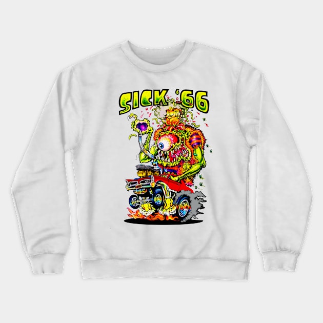 '66 GTO Crewneck Sweatshirt by Chads